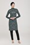 Women's Long Sleeve Drew Black Hijab Swimsuit 8c0t0n7