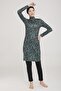 Women's Long Sleeve Drew Black Hijab Swimsuit 8c0t0n7 - 3