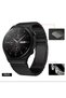 Watch Buds Compatible 22 Mm Porshe Design Metal Stainless Steel Cord