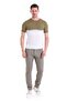 Green Regular Fit Patterned Crew Neck Knitwear T-Shirt - 2