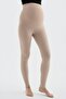 Corded Fabric Adjustable High Waist Stretchy Shaping Maternity Leggings F03 - 2