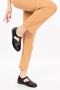 Women's Black Genuine Leather Adjustable Velcro Orthopedic Shoes - 2