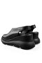 Women's Skin Genuine Leather Wedge Heeled Sandals 6211 - 6