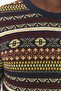 Claret Red Slim Fit Woolen Crew Neck Jacquard Sweater Tmnaw21Kz0377 - 7