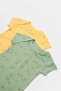 Organic Modal Elephant Printed 2-Piece Short Sleeve Jumpsuit - 5