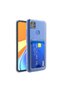 غلاف هاتف Xiaomi Redmi 9c مع حامل بطاقة سيترا سيليكون + واقي شاشة