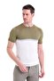 Green Regular Fit Patterned Crew Neck Knitwear T-Shirt - 3