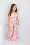 Girl's Sleeveless Flare Leg Summer Basic Set 2-5 Years