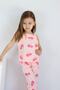 Girl's Sleeveless Flare Leg Summer Basic Set 2-5 Years - 6