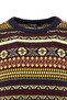 Claret Red Slim Fit Woolen Crew Neck Jacquard Sweater Tmnaw21Kz0377 - 4