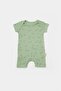 Organic Modal Elephant Printed 2-Piece Short Sleeve Jumpsuit - 4