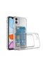 iPhone 12 Case with Card Holder Setra Silicone + Screen Protector Nano