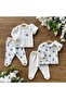 Organic Cotton 4-Piece Baby Pajama Set with Bottom, Top and Booties Sailing