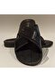 Black Cross-Strapped Flat Sole Men's Home, Guest and Street Slippers Size 40-45 - 4