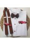 Lightning Mc Clothing Strap Bow Tie Shirt