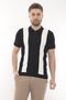 T-Shirt Short Sleeve Knitwear Polo Collar Zippered