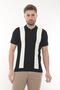 T-Shirt Short Sleeve Knitwear Polo Collar Zippered - 5