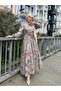 Ethnic Pattern Layered Dress - 3