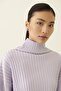 Illas Lilac Ecru Color Women's Knitwear Blouse - 4