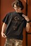 Passport Türkiye Printed Unisex Oversize Cotton T-shirt - 3