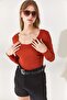 Women's Tile Wide Collar Camisole Blouse BLZ-19000722 - 3