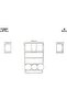 Meriç ®   Hyundai Getz Front Glove Box Plated Aluminum 4 Pieces 2002-2005