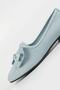 Women's Baby Blue Genuine Leather Ballerinas Size 35-41-42 - 3
