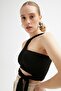 Women's Tactel Tie Crop Blouse - 3