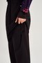 Esila Black Fuchsia Gel Full Hijab Swimsuit Top - 5