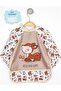 Bebechi 3-Piece Combination Long Sleeve Wearable Liquid-Proof Activity and Baby Bib for 0-3 Years - 2
