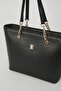 Women's Black Floater Shoulder Bag 05Po22Y1546 - 4