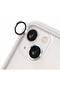 iPhone 13 & iPhone 13 Mini Compatible Aluminum Alloy 3D Tempered Camera Lens Protector Silver [Set of 2] - 3