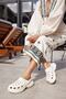 Parna Unisex White Eva Summer Beach-day Platform Slippers - 6