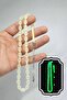 Glow in the Dark Cat's Eye Natural Stone Prayer Beads and Bracelet Set - 4