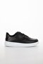 Women's Casual Thick Soled Sneaker Lace-up Black-white Comfortable Lightweight Sports Shoes - 5