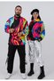Renkli Trippy Acid Sweatshirt - 6