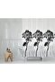 Bathroom Curtain 1x240x200 Single Wing Shower Curtain with Ring Gift 3391 - 2