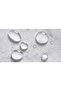 Bathroom Curtain 1x240x200 Single Wing Shower Curtain with Ring Gift 3391 - 4