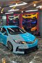 Light Gray Triangle Cut Camouflage Car Covering Foil 1 Square Meter (Glossy Foil Model) - 2