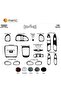 Meriç ®   Daewoo Nubira 1 Front Torpedo Coated Glossy Black 19 Piece 1997-1999 - 2