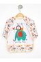 Bebechi 3-Piece Combination Long Sleeve Wearable Liquid-Proof Activity and Baby Bib for 0-3 Years - 4