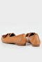 Women's Tan Genuine Leather Ballerinas, Size 35-41-42 - 5