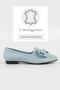 Women's Baby Blue Genuine Leather Ballerinas Size 35-41-42 - 2