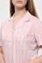 Combed Cotton Front Buttoned Short Sleeve Shorts Set - 3