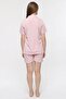 Combed Cotton Front Buttoned Short Sleeve Shorts Set - 5