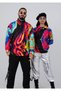 Renkli Trippy Acid Sweatshirt