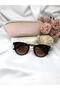 Ziron Oval Design Brown Women's Sunglasses