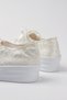 Low Wedge Heeled Sports Wedding Dress Evening Dress Shoes Simple Model - 4