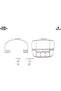 Meriç ®   Front Glove Box Trim Aluminum 6 Piece for Ford Maverick 2001-2009