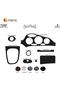 Meriç ®   Hyundai Coupe Front Glove Box Trim Mahogany 8 Pieces 1996-2004 - 2